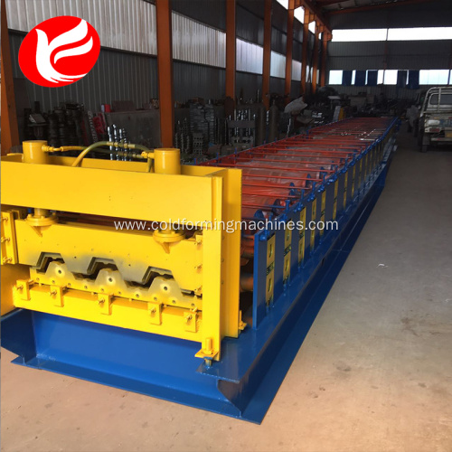 Floor deck  sheet metal steel sheeting machine